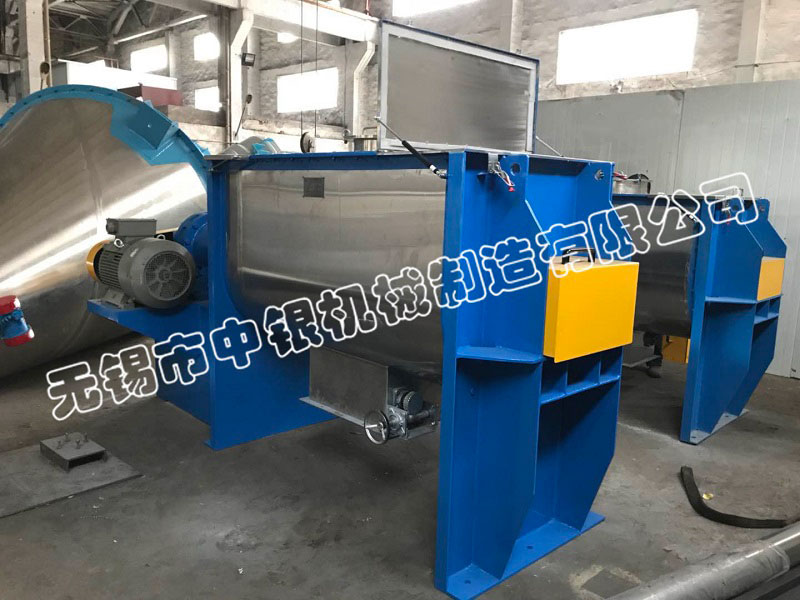 一臺1000L、一臺1300L螺帶混合機(jī)發(fā)往也門